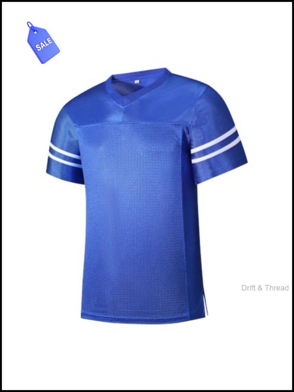 Blank Mesh Football Jersey Athletic Sports Uniform Short Sleeve